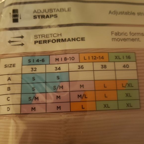 COPY - Reebok Performance Training  Bralettes - Picture 7 of 7